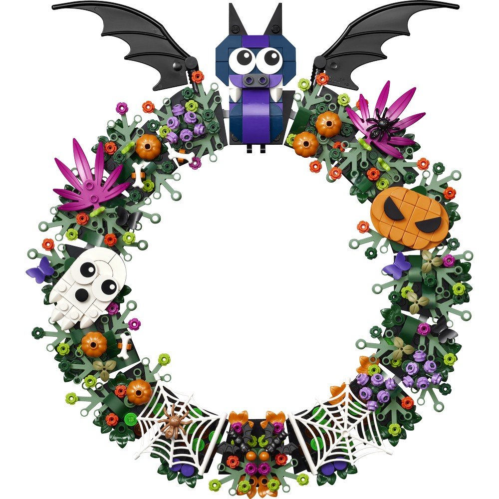 Corona de Halloween Lego construcción 617 piezas
