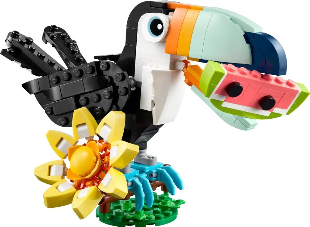 Lego Fauna Salvaje Tucán Tropical Creator