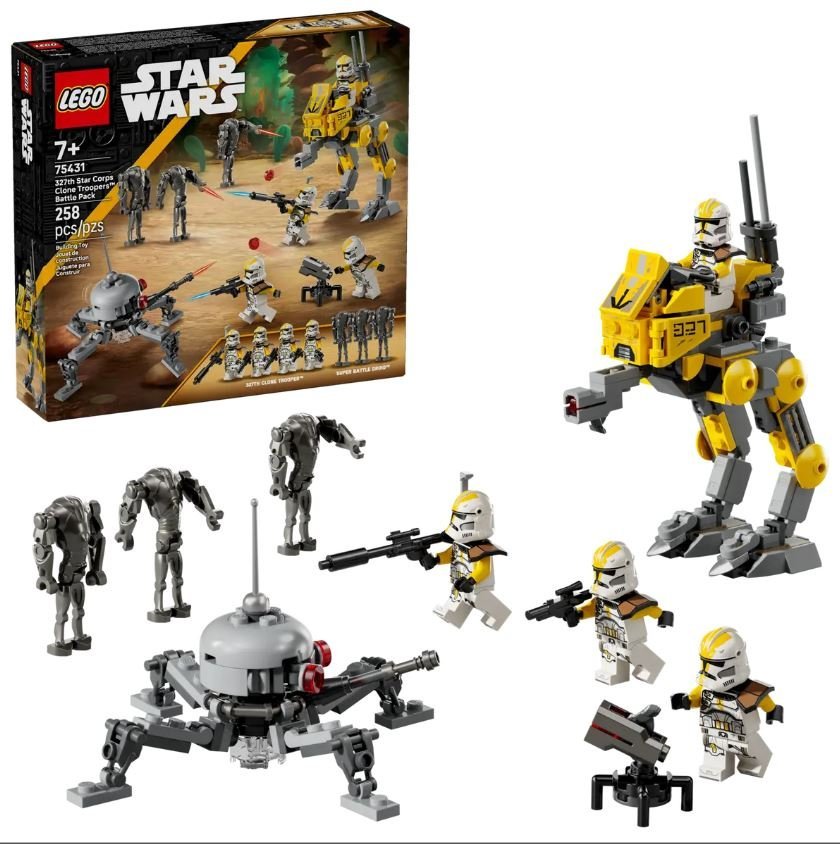 LEGO PACK DE COMBATE: SOLDADOS CLON DEL 327 CUERPO ESTELAR | LEGO STAR WARS TM | 1 UNIDAD | 5702017901213