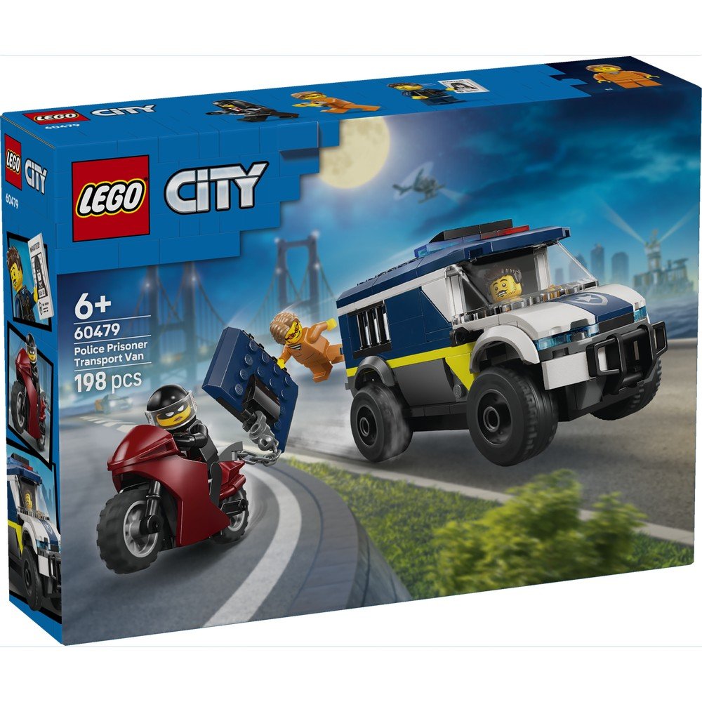 Lego Furgoneta de Transporte Penitenciario de Policía LEGO City