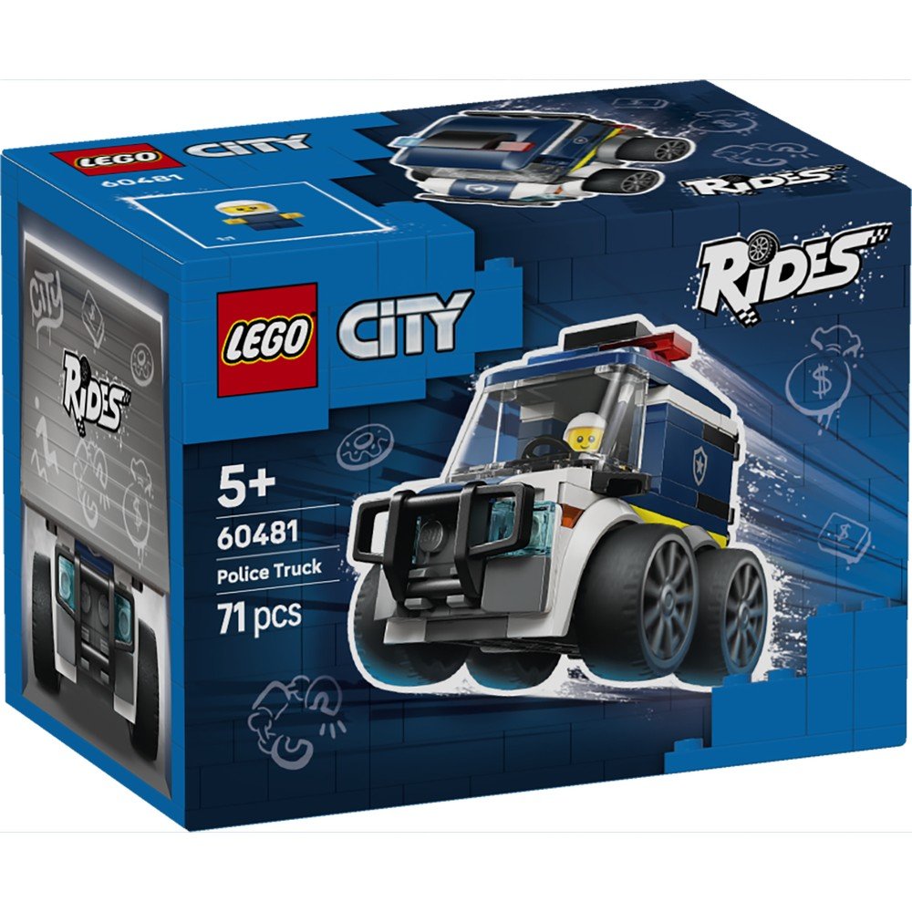 Lego Vehículos Furgoneta de Policía Lego City