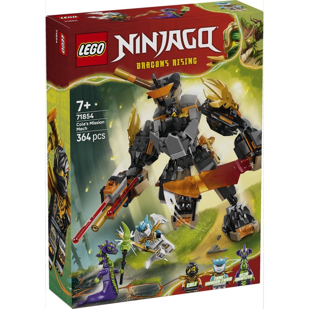 Lego Meca de Misión de Cole y Zane Dragon LEGO Ninjago