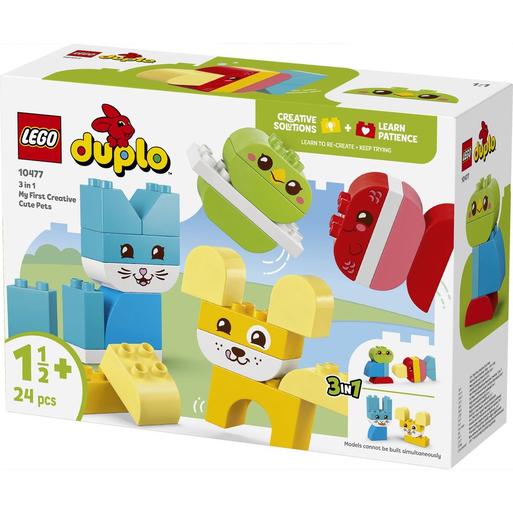 LEGO DUPLO Simpáticas Mascotas Creativas 3 en 1