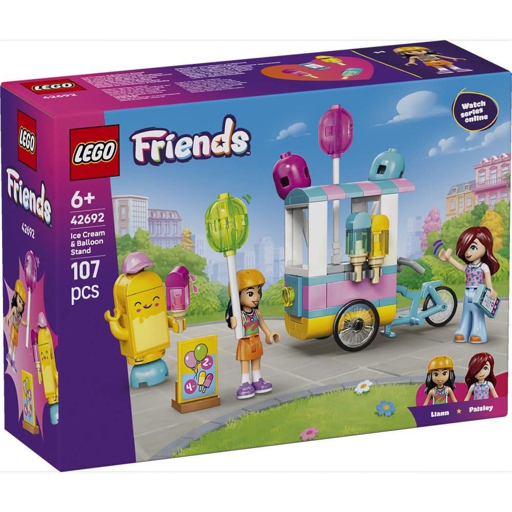 Lego Puesto de Helados y Globos LEGO Friends Juguete