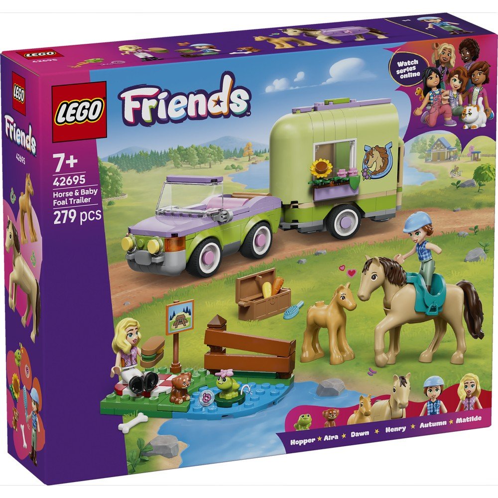 Lego Remolque para Caballo y Potrillo LEGO Friends Imagen principal del producto