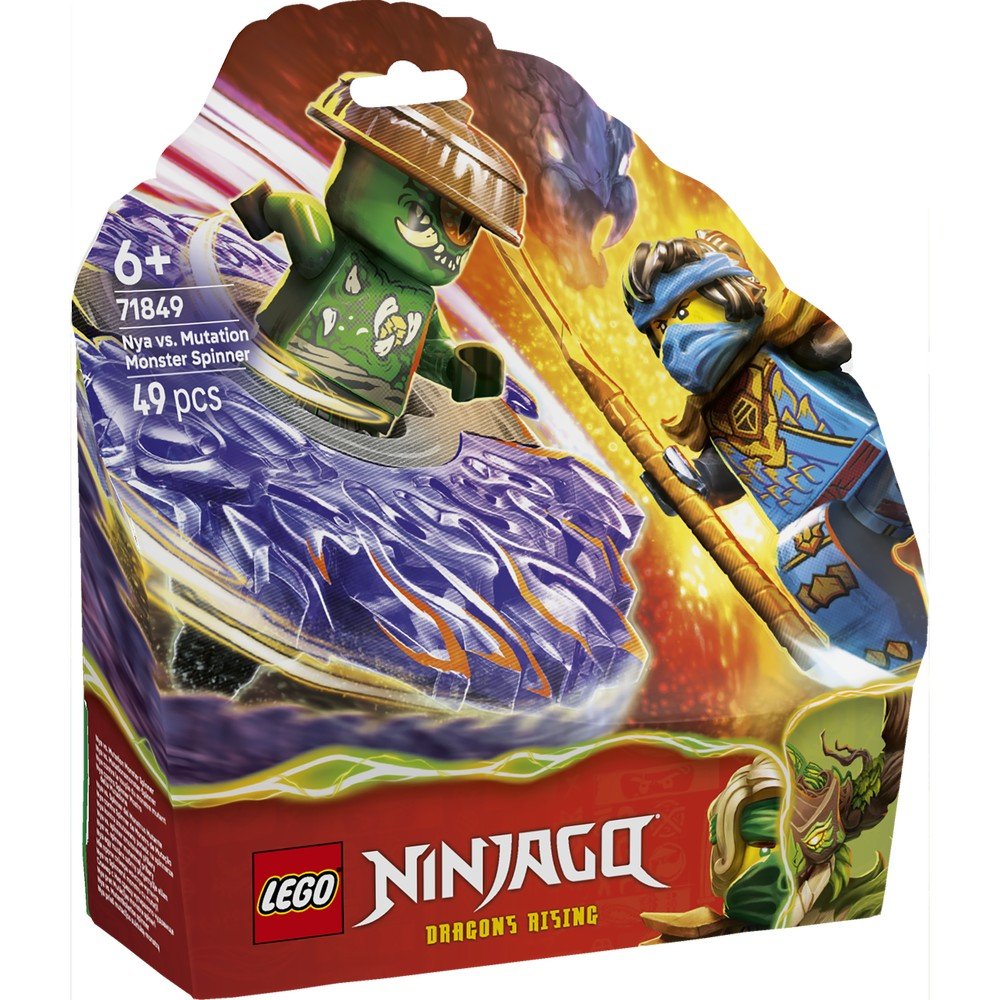 Lego Nya Vs. Spinner del Monstruo Mutante