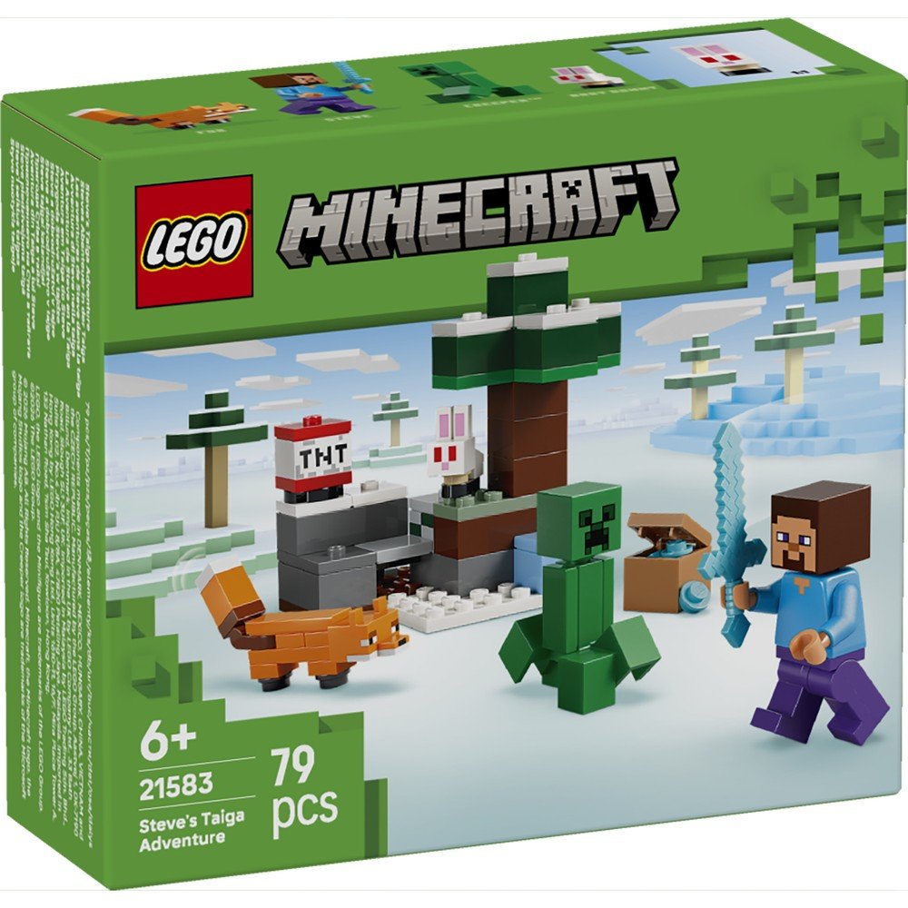 Lego La Aventura de Steve en la Taiga 21583