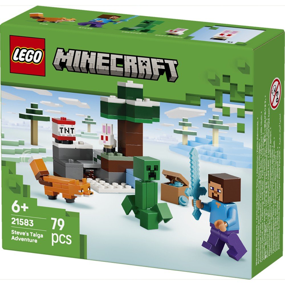 Lego La Aventura de Steve en la Taiga 21583