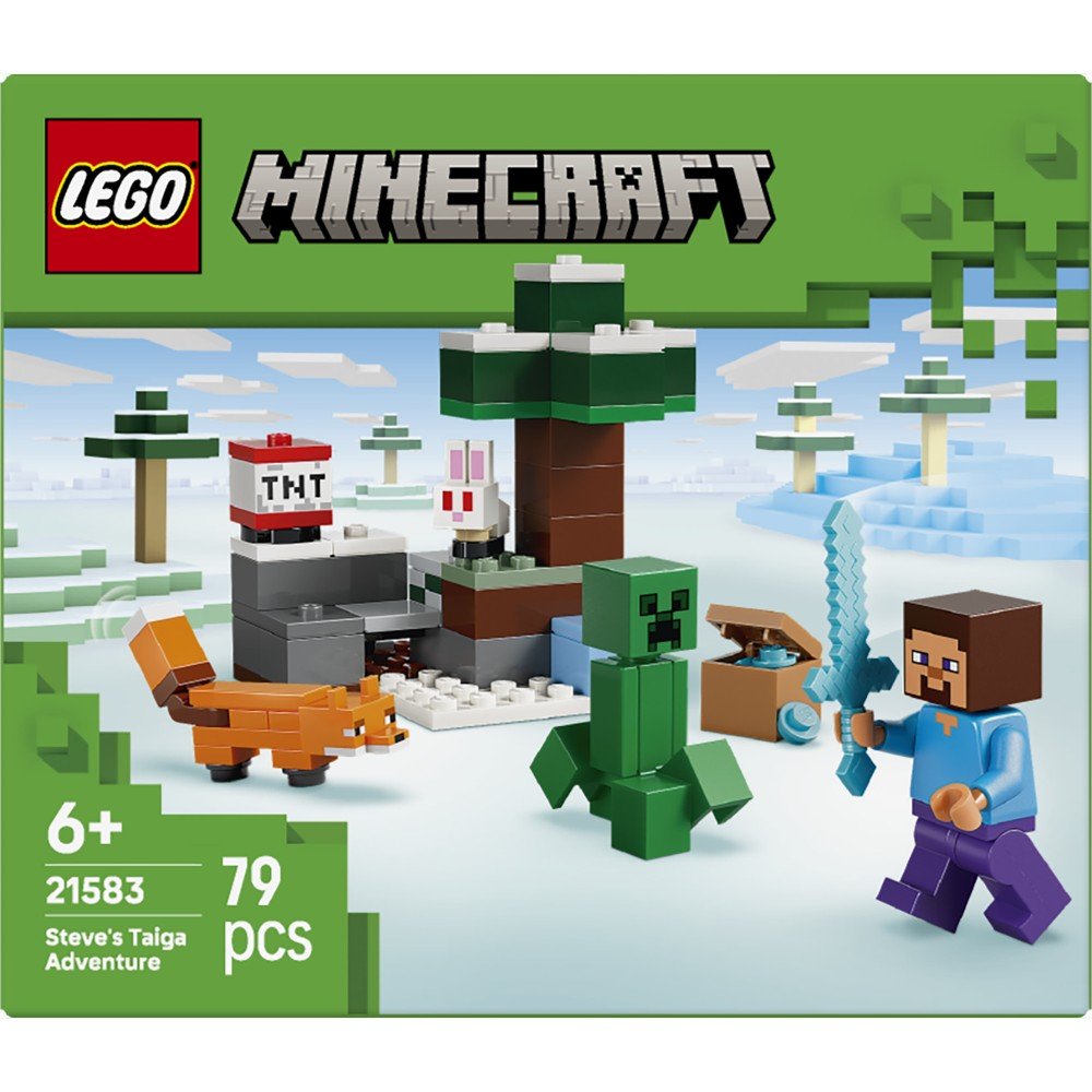 Lego La Aventura de Steve en la Taiga 21583