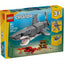 Lego Feroz Tiburón con Cofre del Tesoro Creator