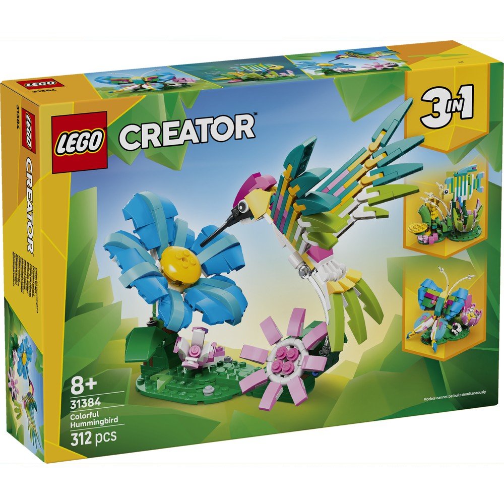 Lego Fauna Salvaje Colibrí de Colores Creator