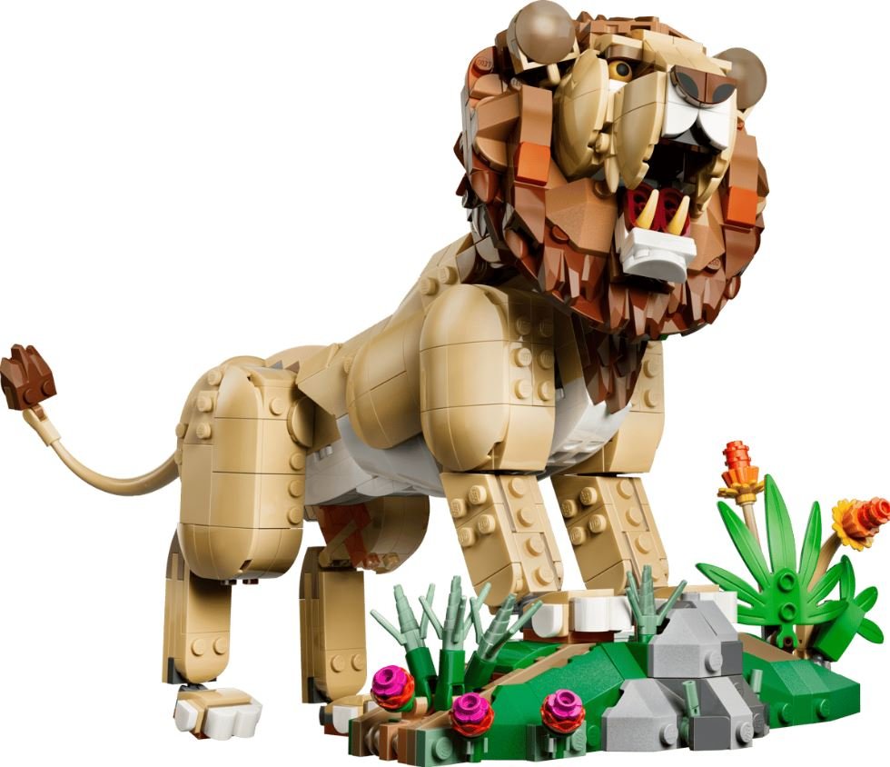 Lego Fauna Salvaje: León Majestuoso 3 en 1 Creater