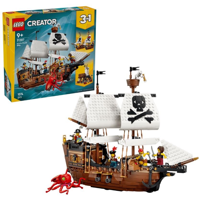 Lego Barco Pirata Clásico Creator 31387