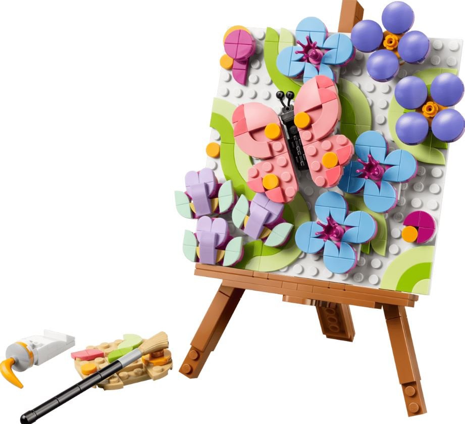 Lego Pintura Decorativa de Arte Floral 3 en 1 Marca Lego Creator Imagen principal del producto