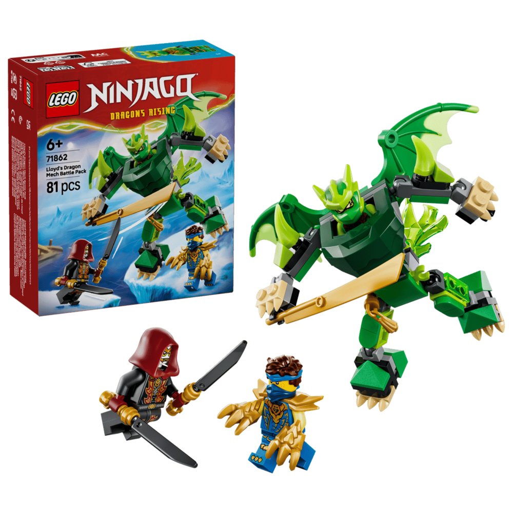 Lego Pack de Combate Meca Dragon de Lloyd LEGO Ninjago Imagen principal del producto