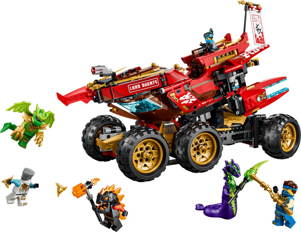 Lego Ninjago Bounty Terrestre - Juguete de construcción