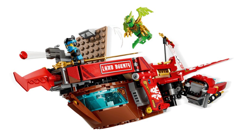 Lego Ninjago Bounty Terrestre - Juguete de construcción