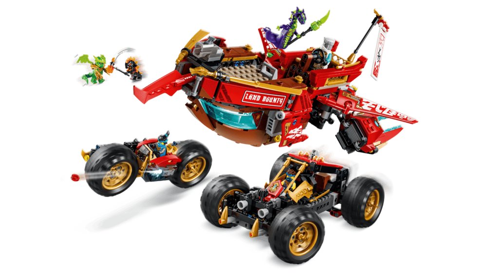 Lego Ninjago Bounty Terrestre - Juguete de construcción
