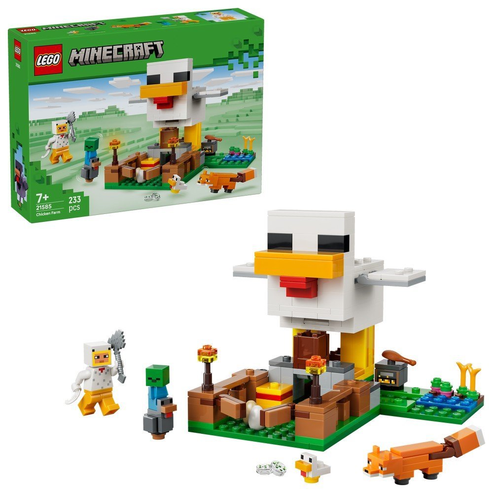 Lego La Granja de Gallinas LEGO Minecraft Juguete para niños 7+ Imagen principal del producto