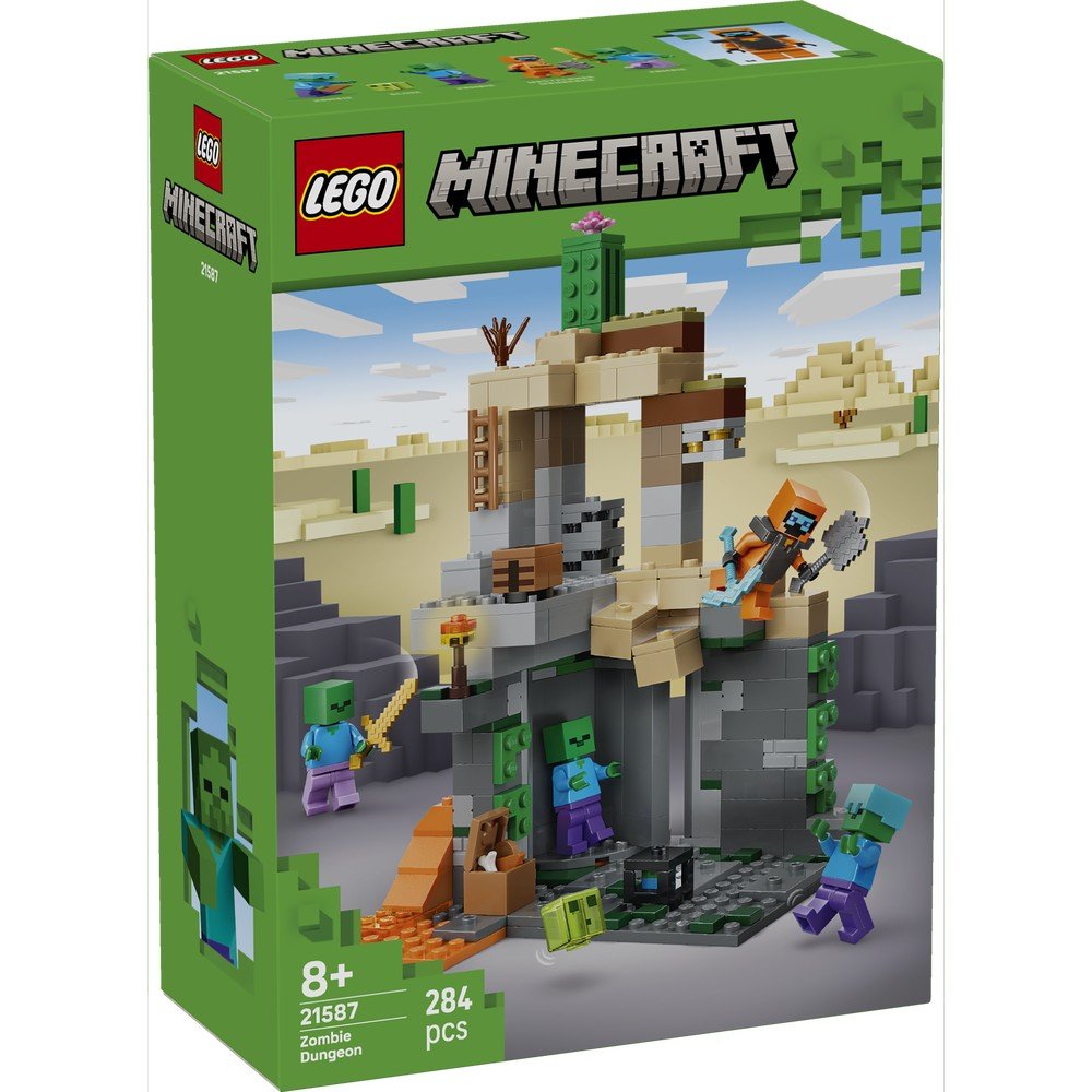 Lego la Mazmorra de Zombis Lego Minecraft Juguete de Construcción