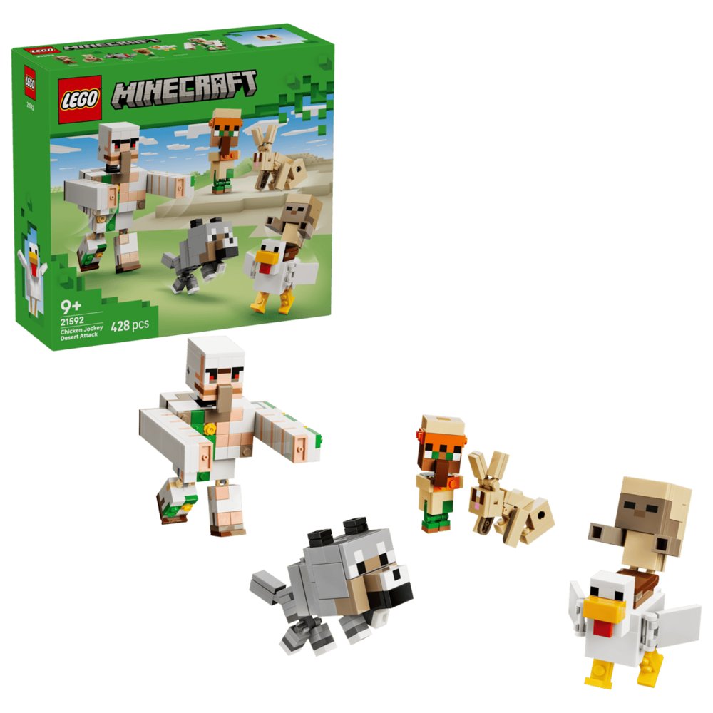 Lego Ataque del Jinete Avícola en el Desierto Lego Minecraft Juguete Imagen principal del producto