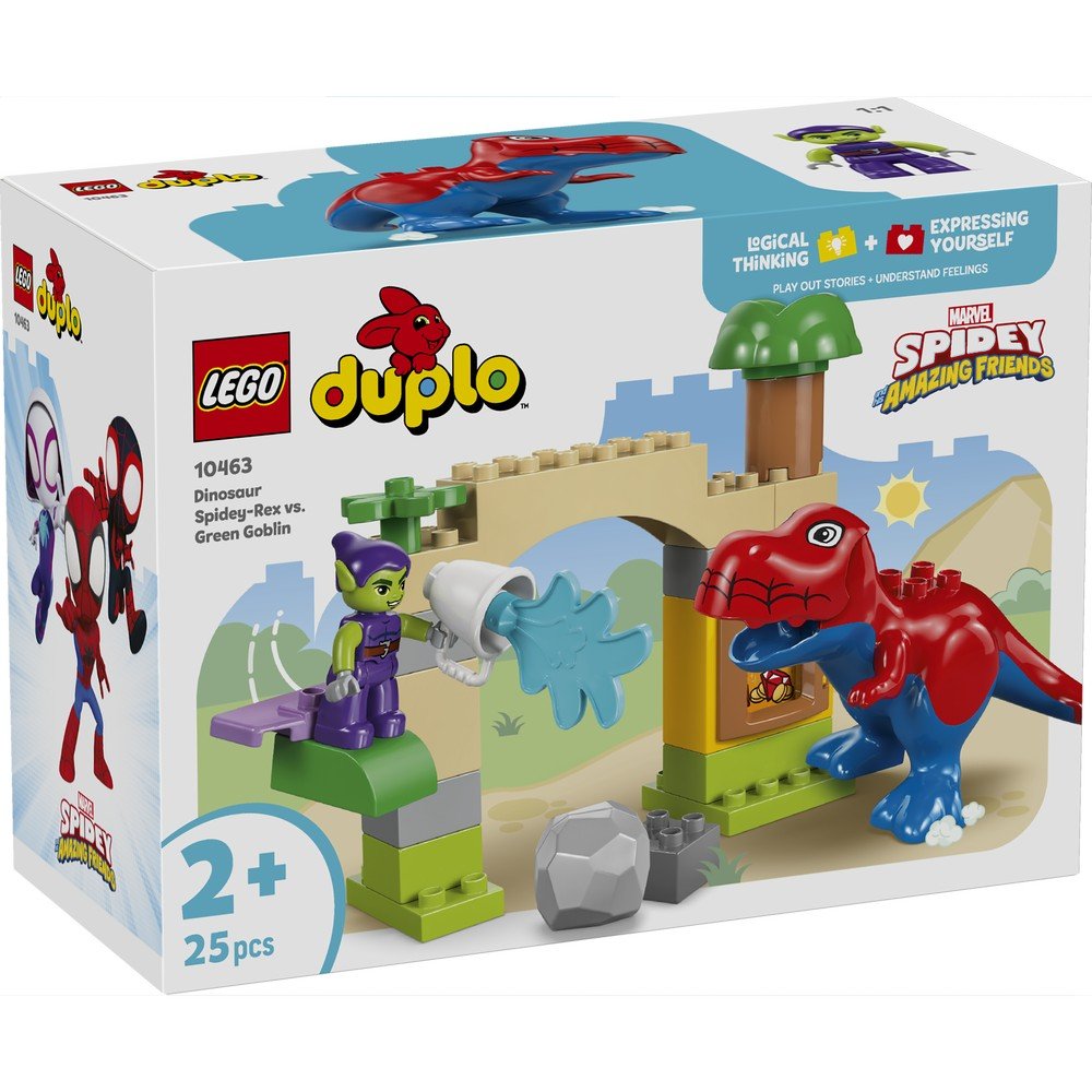 Lego Dinosaurio Spidey-rex vs. Duende Verde LEGO DUPLO Imagen principal del producto