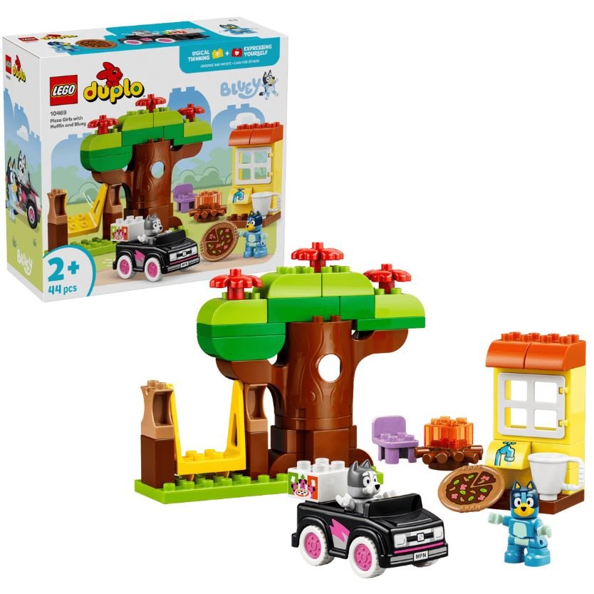 Lego Duplo Pizzería con Muffin y Bluey
