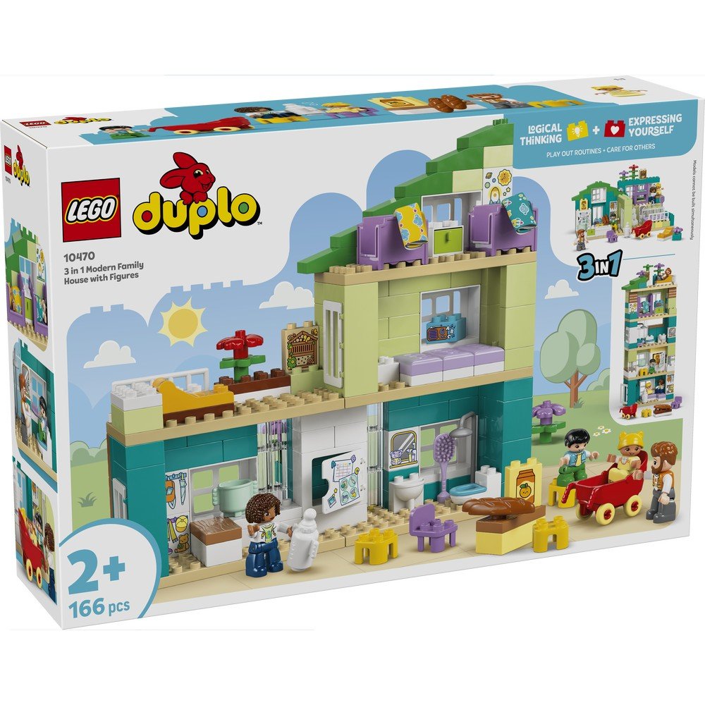 Lego Duplo Casa Familiar Moderna 3 en 1