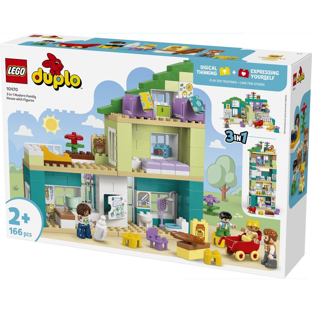 Lego Duplo Casa Familiar Moderna 3 en 1