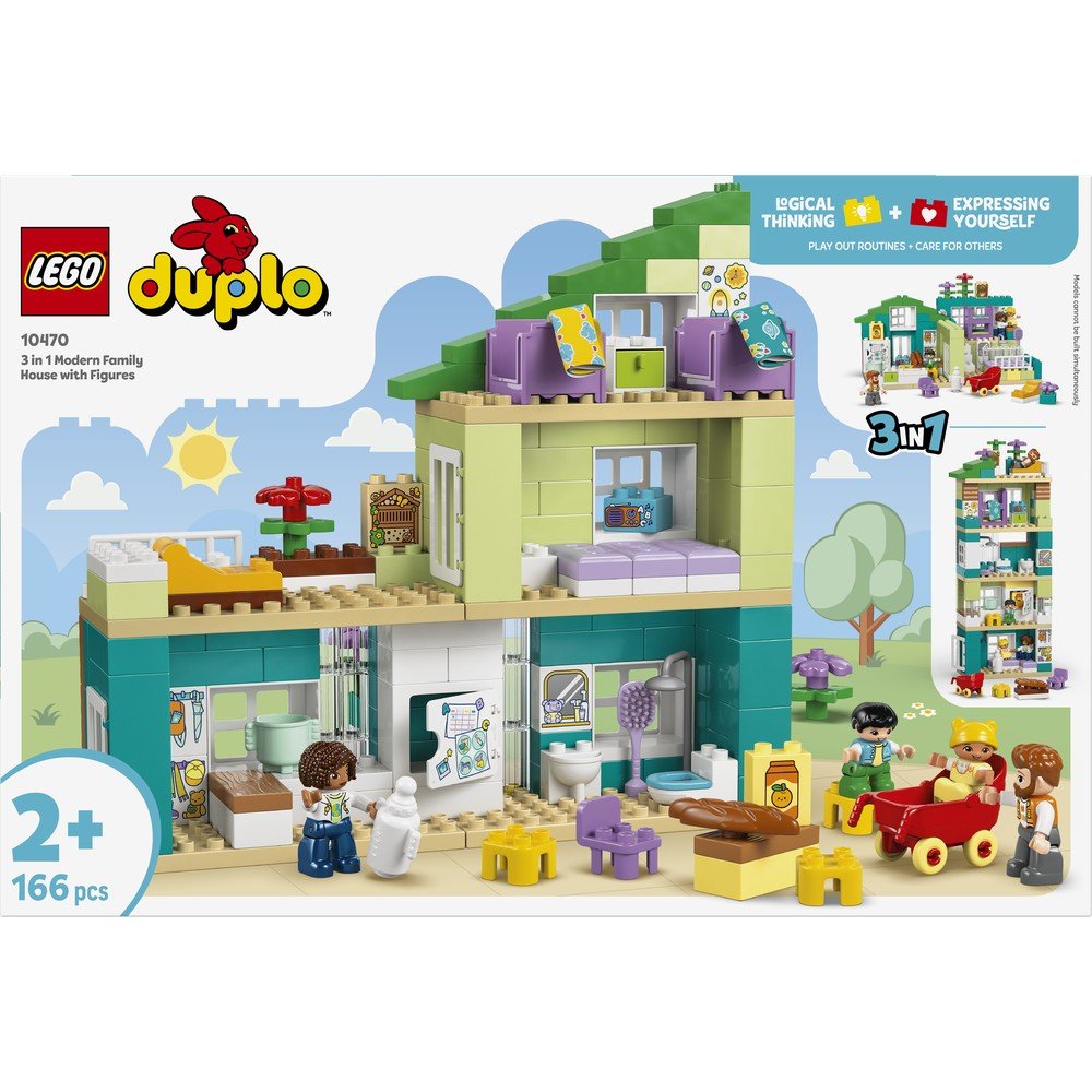 Lego Duplo Casa Familiar Moderna 3 en 1