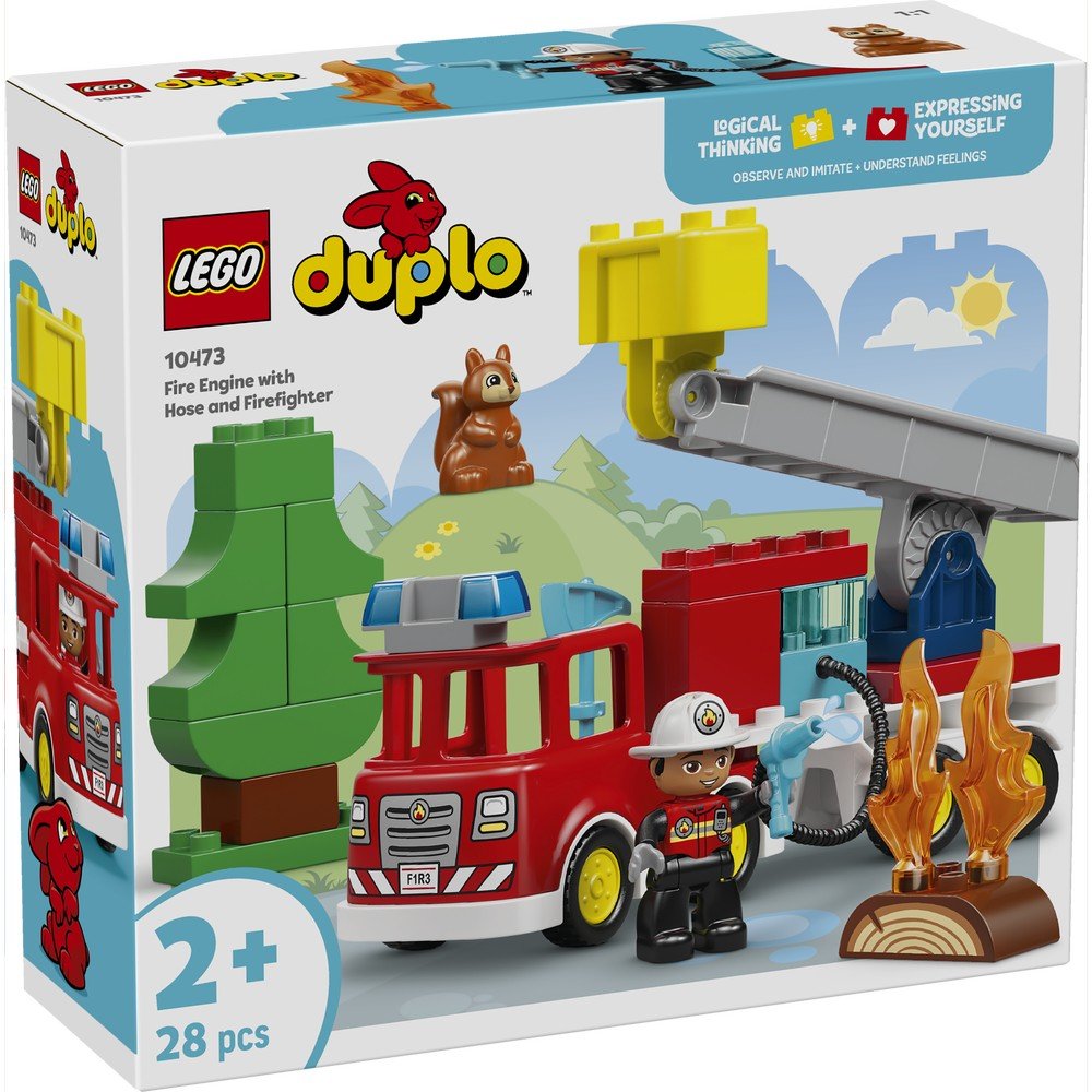 Lego Camion de Bomberos con Manguera y Bomberos LEGO DUPLO