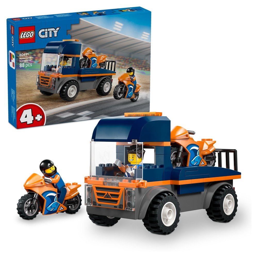 Lego Camión de Transporte de Motos City 60491
