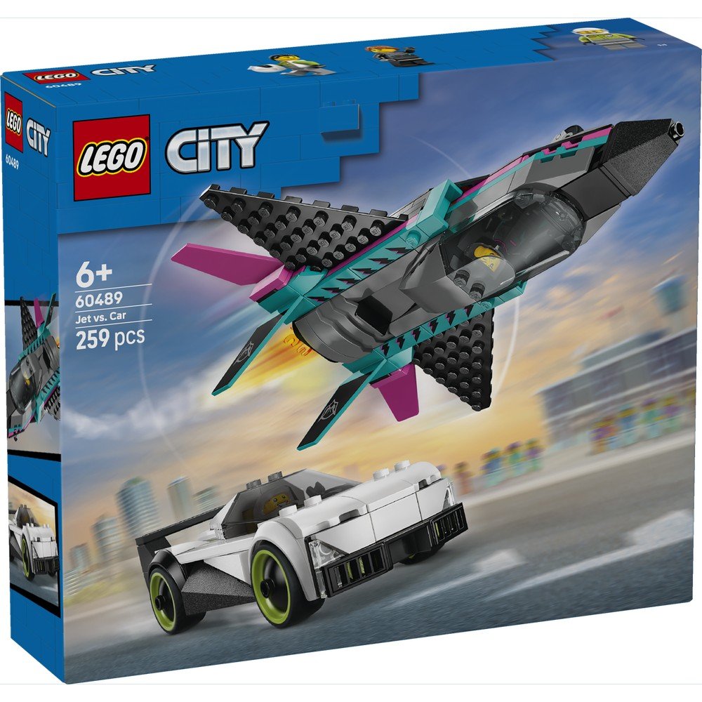 Lego City Jet Vs Coche juego educativo marca Lego Imagen principal del producto