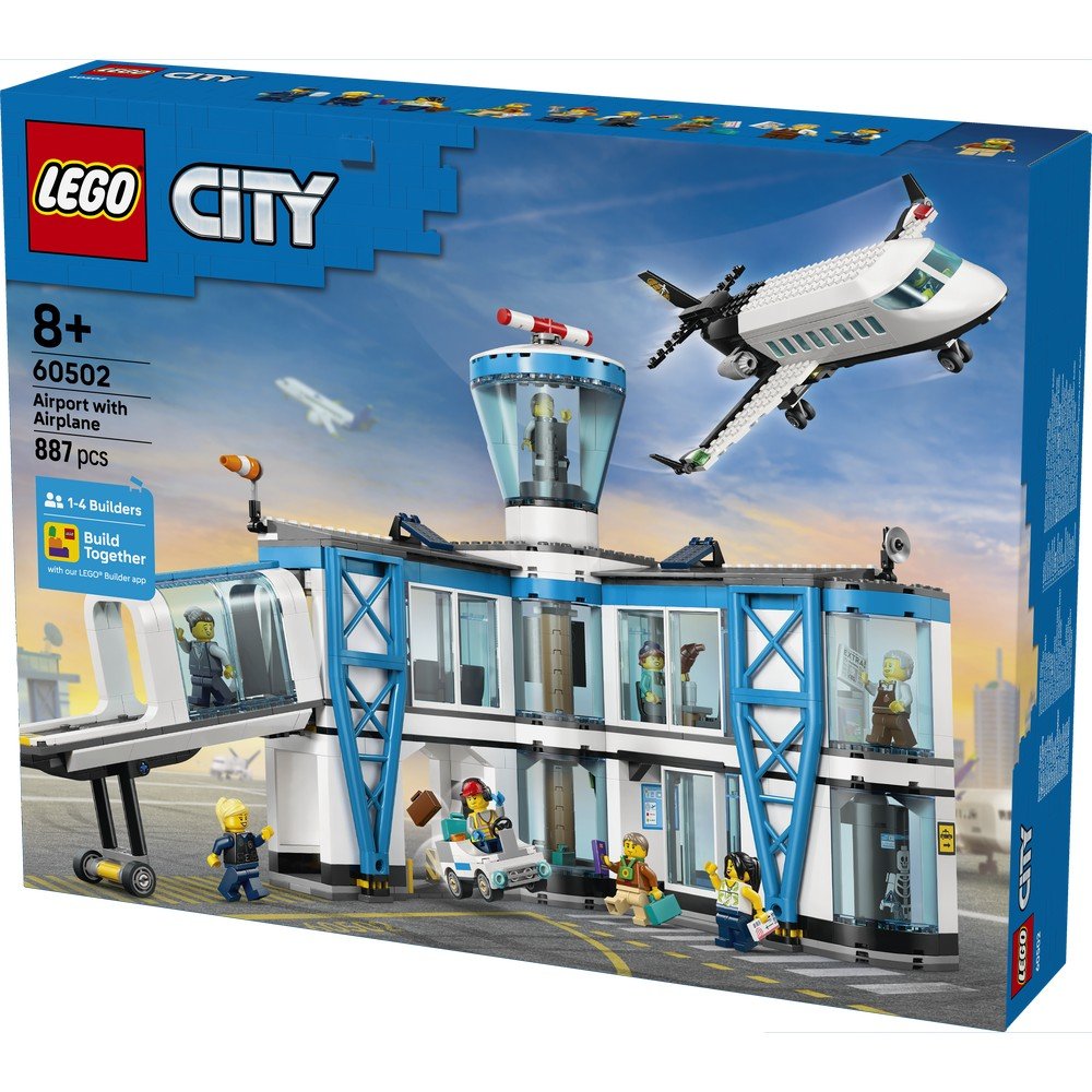 Lego Aeropuerto con Avión City 887 piezas