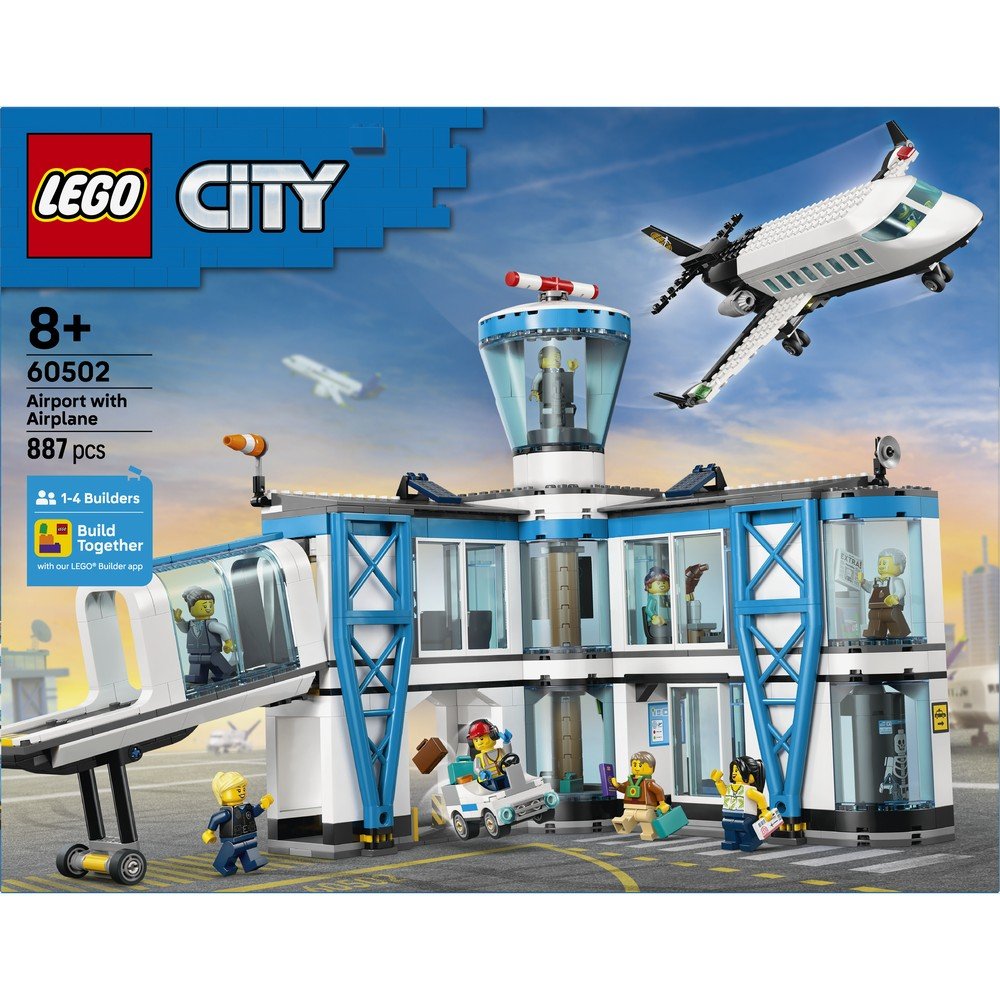 Lego Aeropuerto con Avión City 887 piezas