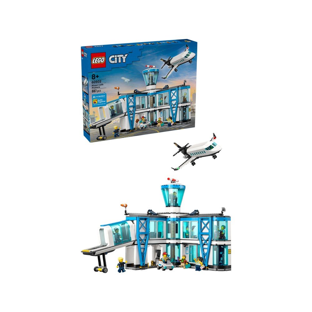 Lego Aeropuerto con Avión City 887 piezas
