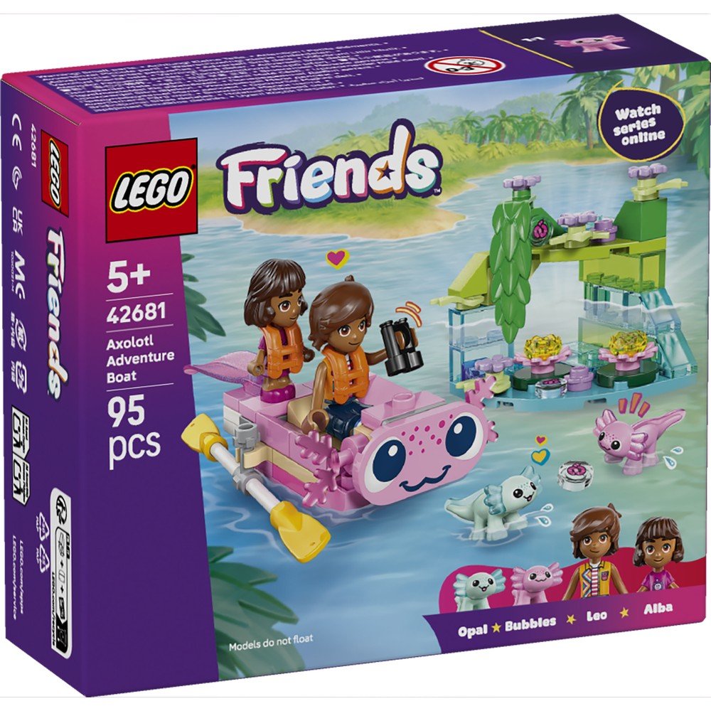 Lego Aventuras en el Barco-Ajolote Lego Friends Imagen principal del producto