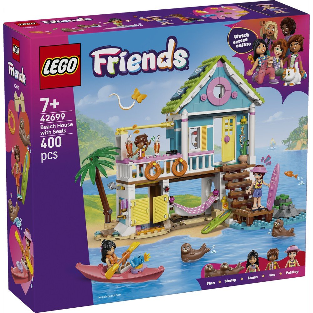 Lego Casa en la Playa con Focas Lego Friends Imagen principal del producto