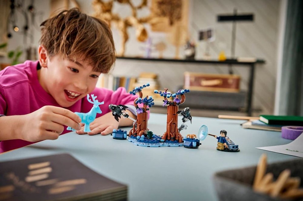 LEGO Bosque Prohibido Expecto Patronum Harry Potter