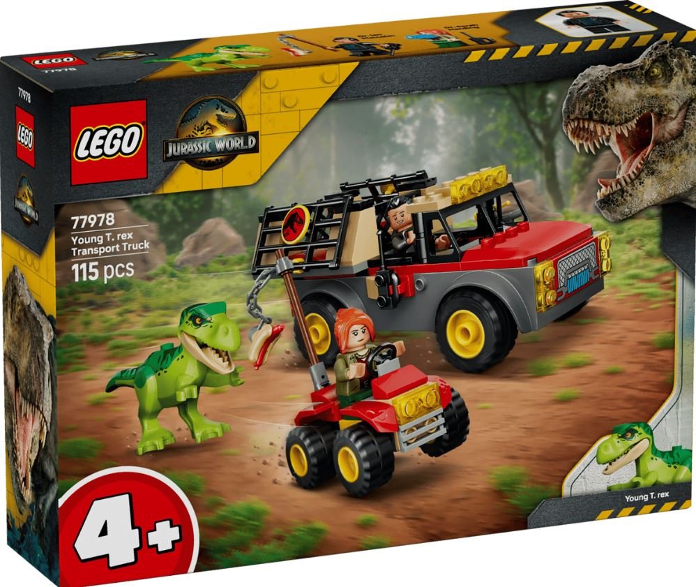 Lego Jurassic World Camión de Transporte del T. Rex Joven