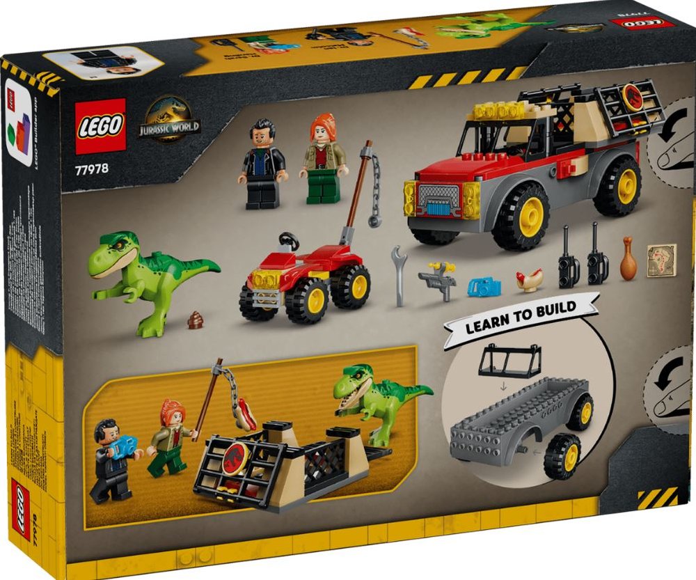 Lego Jurassic World Camión de Transporte del T. Rex Joven
