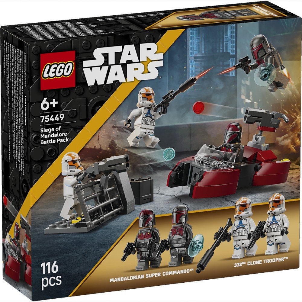Lego Pack de Combate Asedio de Mandalore Imagen principal del producto