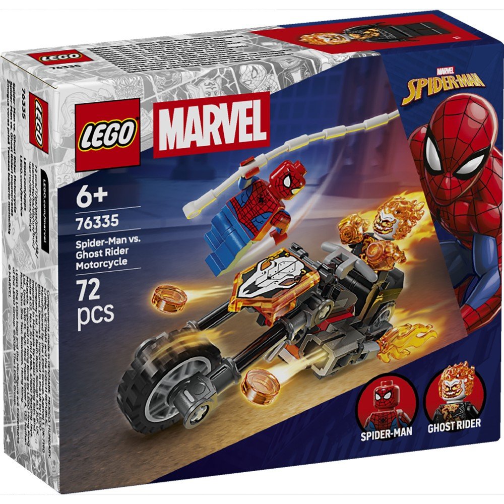 LEGO Spider-Man vs. Moto del Motorista Fantasma