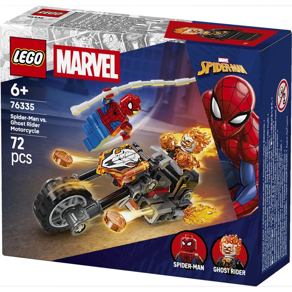 LEGO Spider-Man vs. Moto del Motorista Fantasma