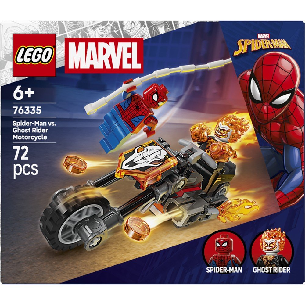 LEGO Spider-Man vs. Moto del Motorista Fantasma