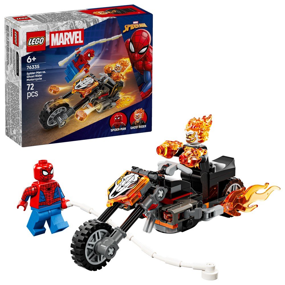 LEGO Spider-Man vs. Moto del Motorista Fantasma