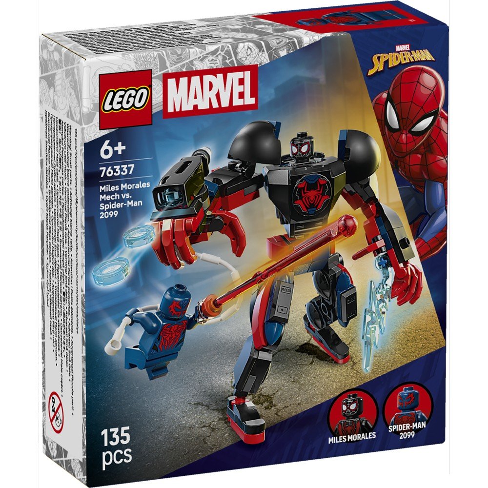 Armadura Robótica Miles Morales vs Spider-Man LEGO 76337