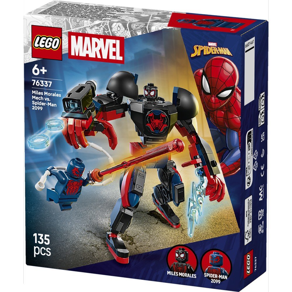 Armadura Robótica Miles Morales vs Spider-Man LEGO 76337