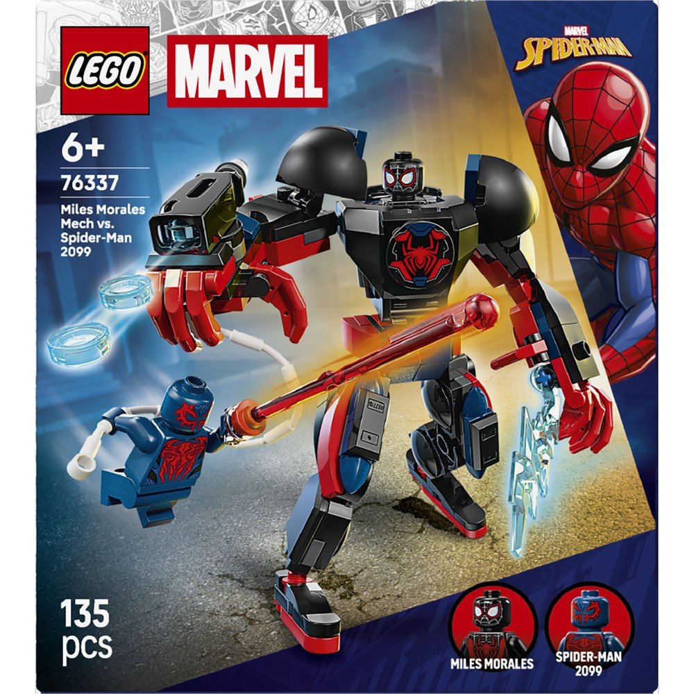 Armadura Robótica Miles Morales vs Spider-Man LEGO 76337