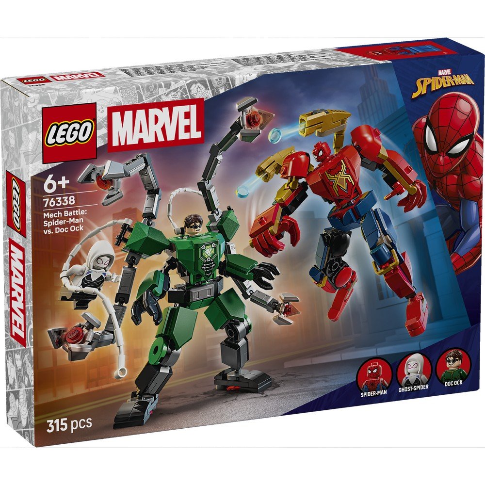 Lego Batalla de Armaduras Robóticas Spider-Man Vs. Doc Ock LEGO Super Heroes Imagen principal del producto